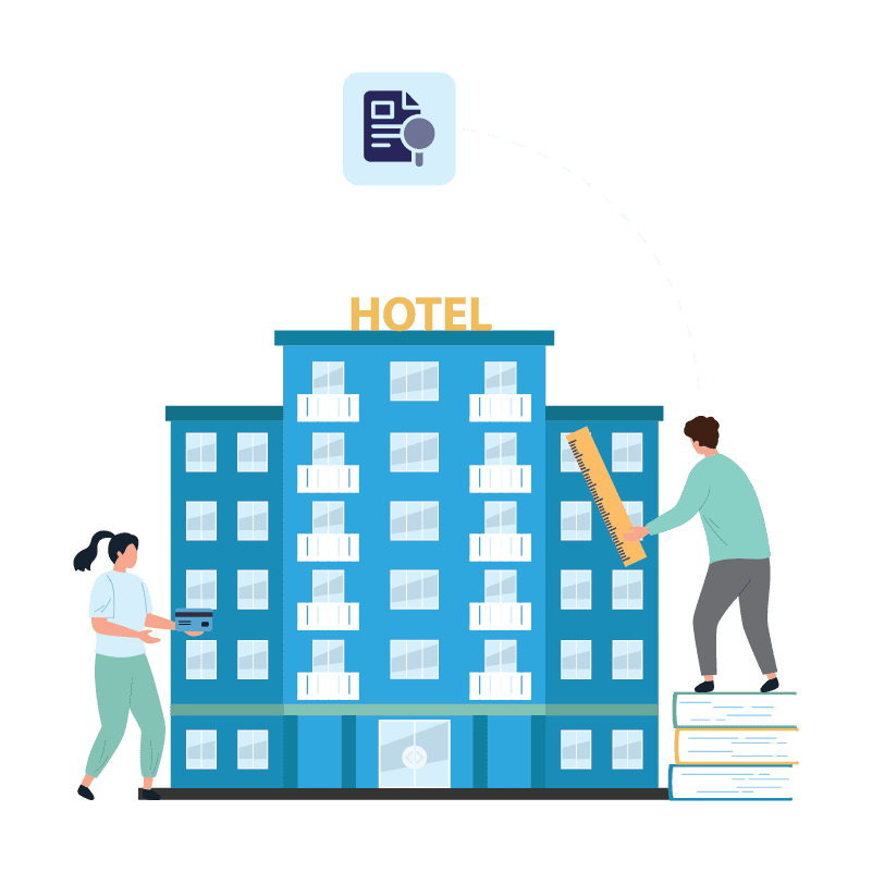 Hotel Marketing Case Study Illustration